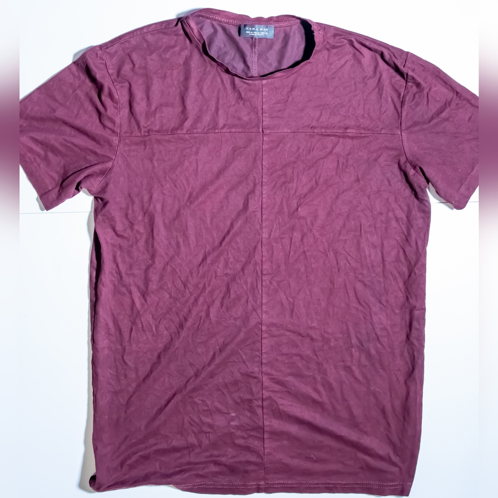 Zara - Maroon T-shirt